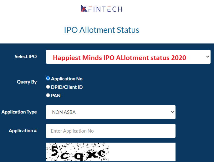 Happiest Minds IPO Allotment Status 2020 share listing ...
