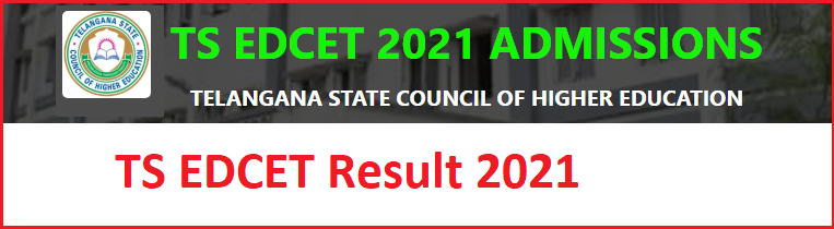 TS EDCET Seat Allotment Result 2021