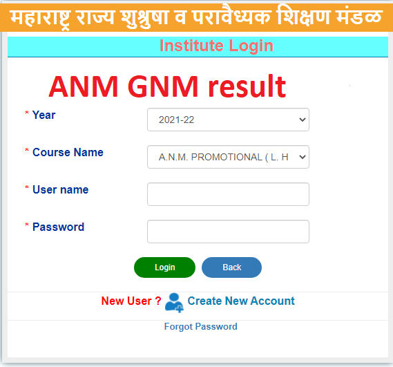 MSBNPE ANM GNM result 2021