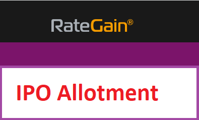 RateGain IPO Allotment Status 2021 