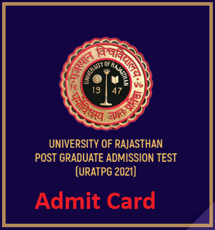 URATPG Admit card 2021 