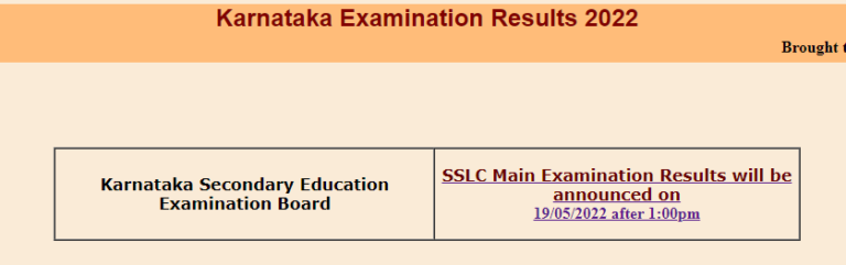 Karnataka SSLC Result 2022 Link(OUT) karresults.nic.in SSLC Marks card ...