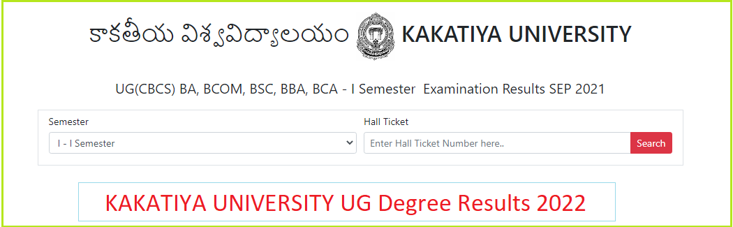 Manabadi KU Degree Results 2023 (OUT) Kuonline.co.in Degree 2nd 4th Sem ...