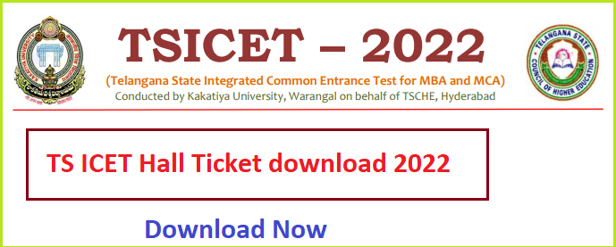 TS ICET Hall Ticket Download 2022 
