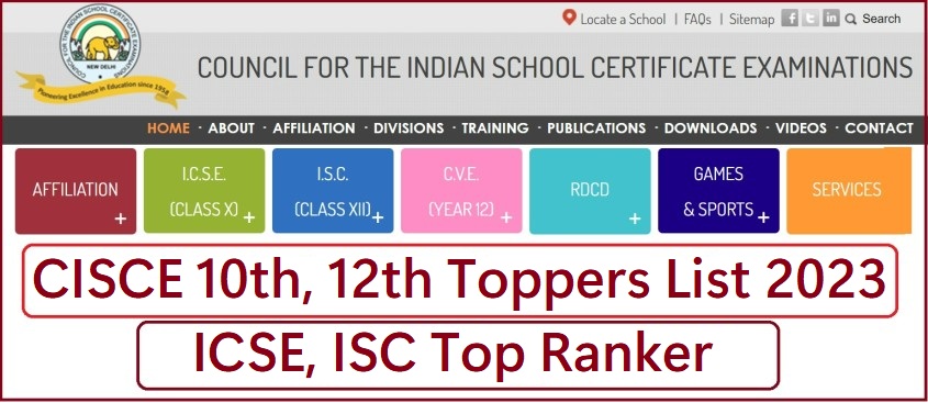 Cisce Toppers List Icse Th Isc Th Out Top Rank
